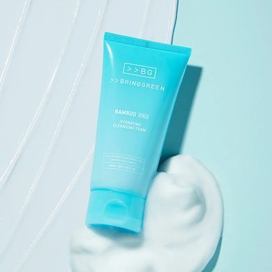 Пінка для вмивання 120 мл BRINGGREEN [GLOBAL] Bamboo Hyalu Hydrating Cleansing Foam