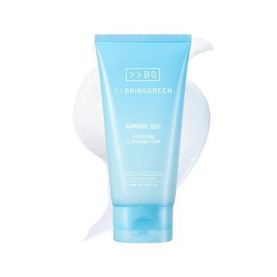 Пінка для вмивання 120 мл BRINGGREEN [GLOBAL] Bamboo Hyalu Hydrating Cleansing Foam