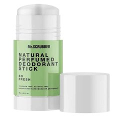 Натуральний парфумований дезодорант So Fresh Mr.Scrubber Natural Perfumed Deodorant Stick 50g