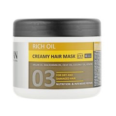 Крем-маска для сухого та пошкодженого волосся Kayan Professional Rich Oil Creamy Hair Mask 300ml