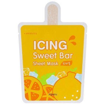 Тканевая маска с экстрактом мандарина A"pieu icing sweet bar sheet mask hanrabong 21g