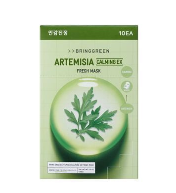 Маска для обличчя Bringgreen Global Fresh Mask Sheet Artemisia Calming EX 10 шт