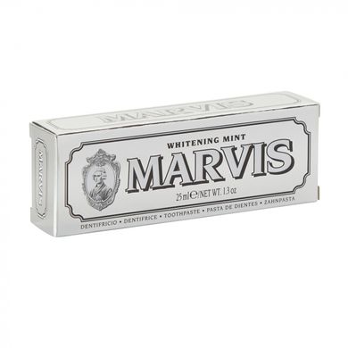 Зубная паста отбеливающая Мята с фтором Marvis Whitening Mint Toothpaste 25ml