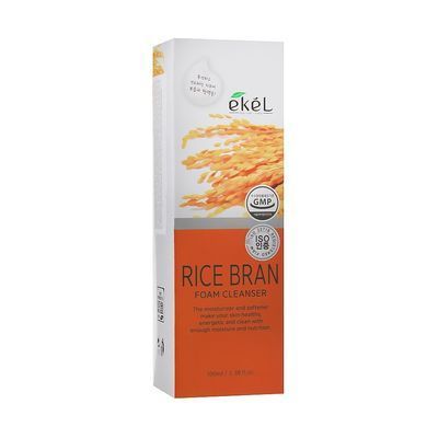 Пінка для вмивання Ekel Ultra - Moisture Foam Cleanser Rice Bran 100ml