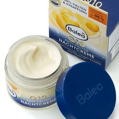 Нічний крем від зморшок Balea Q10 Anti-Falten Nachtcreme 50мл