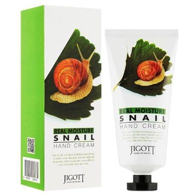 Крем для рук Jigott Real Moisture Snail hand cream 100ml