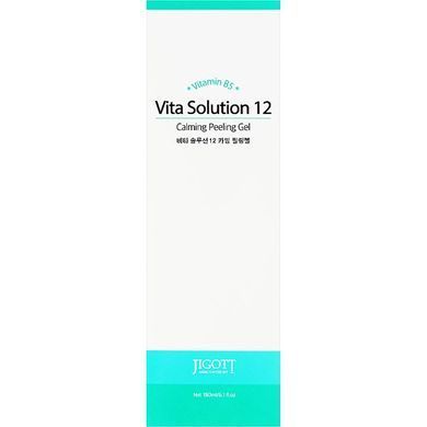 Пілінг-гель заспокійливий Jigott Vita Solution 12 Calming Peeling Gel 180ml