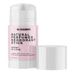 Натуральный парфюмированный дезодорант Peony In Love Mr.Scrubber Natural Perfumed Deodorant Stick 50g