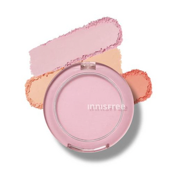 Шовковисті сухі рум'яна Innisfree Silky Powder Blush #1 Fluffy Pink