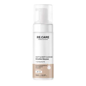 М'який міцелярний мус для глибокого очищення Soft & Deep Cleanse Micellar Mousse RECARE 150 мл