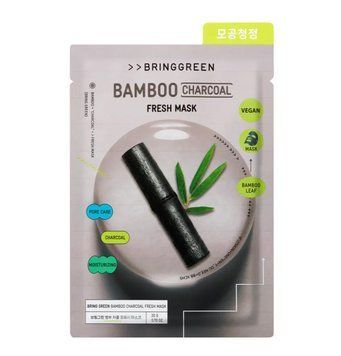 Маска для обличчя Bringgreen Global-Only Bamboo Charcoal Fresh Mask Sheet