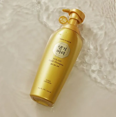 Зміцнюючий золотий шампунь DAENG GI MEO RI Yula Gold Shampoo 500ml