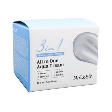 Крем зволожувальний універсальний 3-в-1 Meloso 3in1 All in One Aqua Cream 100ml