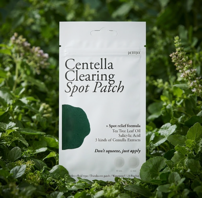 Точкові патчі від запалень з екстрактом центели азіатської PETITFEE Centella Clearing Spot Patch