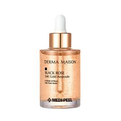 Ревіталізуюча ампула з трояндою і золотом Medi-Peel BLACK ROSE 24K GOLD AMPOULE 95ml