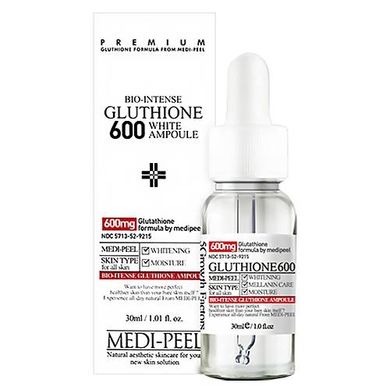 Ампульная Сыворотка Осветляющая С Глутатионом Medi-Peel Bio-Intense Gluthione 600 White Ampoule 30ml