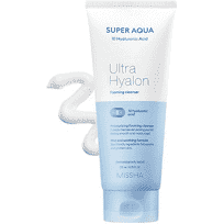 Пенка Для Умывания Увлажняющая С Десятью Видами MISSHA Super Aqua Ultra Hyalron Foaming Cleanser 200ml