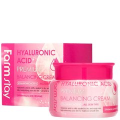 Балансирующий крем для лица с FarmStay Hyaluronic Acid Premium Balancing Cream 100ml