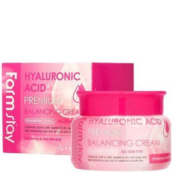 Балансирующий крем для лица с гиалуроновой кислотой FarmStay Hyaluronic Acid Premium Balancing Crea