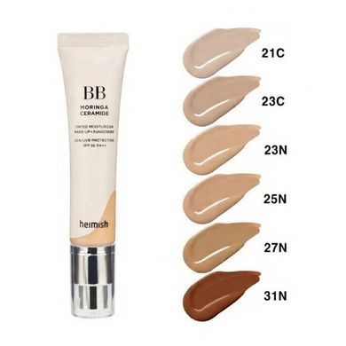 ВВ крем із керамідами Heimish Moringa Ceramide BB Cream SPF 30 PA++23 Light Medium