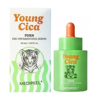 Зміцнююча сироватка для обличчя з PDRN і бакучіолом Medi-Peel Young Cica PDRN Exo-pin Bakuchiol 50ml