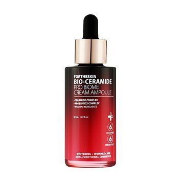 Крем-сироватка для обличчя з керамідами Fortheskin Bio-Ceramide Pro Biome Cream Ampoule 50ml