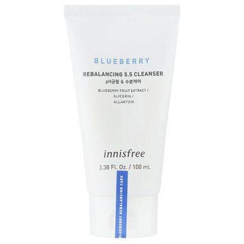 Балансуюча пінка з екстрактом чорниці Innisfree Blueberry Rebalancing 5.5 Cleanser 100mL