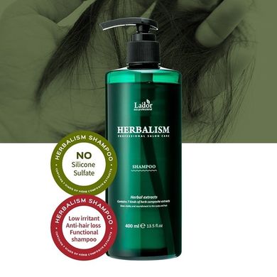 Шампунь успокаивающий с травяными экстрактами La'dor Herbalism Shampoo 150ml