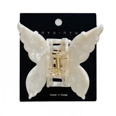 Заколка для волосся NYU.NYU Hair Clip Metelyk White