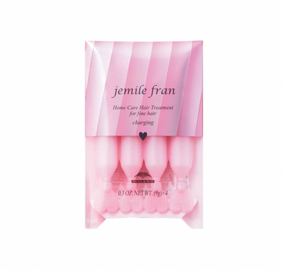 Интенсивная маска-уход для тонких волос Milbon Jemile Fran Heart Charging, 9 г