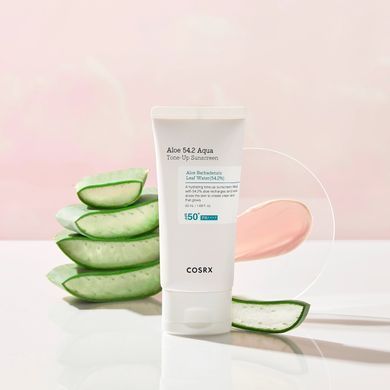 Зволожуючий сонцезахисний крем COSRX Aloe 54.2 Aqua Tone-Up Sunscreen 50ml