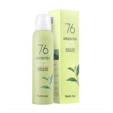 Зволожувальний міст з зеленим чаєм FARMSTAY 76 GREEN TEA CALMING FACIAL MIST 120ml