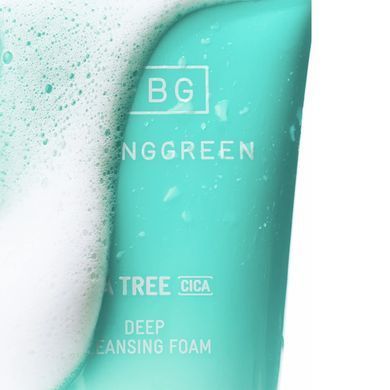 Пінка очищаюча 120 мл BRINGGREEN [GLOBAL] Tea Tree Cica Deep Cleansing Foam