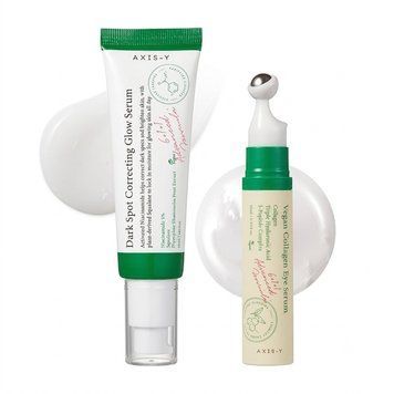 Набор для лица Axis-Y Glass Skin Duo Set (Glow Serum + Eye Serum)