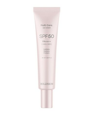 Сонцезахисний крем для обличчя HOLLYSKIN Multi Care. SPF 50, 40мл
