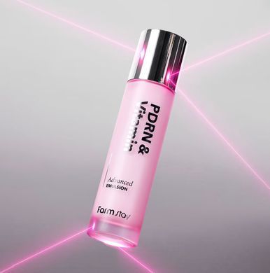 Емульсія з PDRN та вітамінами Farmstay PDRN & Vitamin Advanced Emulsion 100 мл