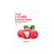 Тканинна маска з екстрактом плодів лічі Lebelage Fruit Lychee Essence Mask 25ml