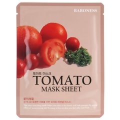 Тканинна маска з екстрактом томату Beauadd Baroness Mask Sheet Tomato 21g