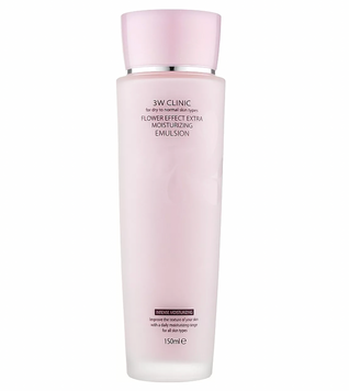 Увлажняющая эмульсия 3W Clinic Flower Effect Extra Moisturizing Emulsion 150 мл