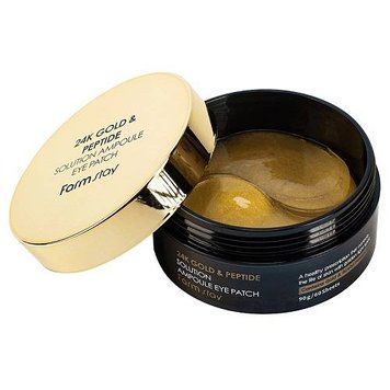 Антивікові патчі гідрогелеві з пептидним комплексом і золотом FARMSTAY 24K GOLD & PEPTIDE SOLUTION A