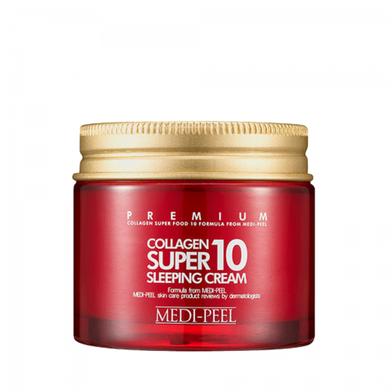 Крем Ночной Для Лица Омолаживающий С Коллагеном Для Уплотнения Кожи MEDI-PEEL Collagen Super 10 Sleeping Cream 70ml