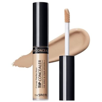 Консилер для маскування вад шкіри THE SAEM Cover Perfection Tip Concealer 2.5 Medium Deep