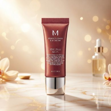 ВВ Крем Матуючий З Ідеальним Покриттям Missha M Perfect Cover BB Cream SPF42 PA+++ (20ml, 25 відтінок -теплий беж)