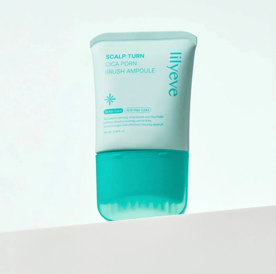 Ампула для кожи головы с центеллой и PDRN Lilyeve Scalp Turn Cica PDRN Brush Ampoule, 100 мл