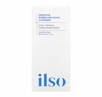 Заспокійлива киснева пінка Ilso Sensitive Bubble Relaxing Cleanser 200 г