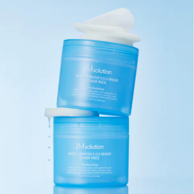 Тонер-педы JMSOLUTION WATER LUMINOUS S.O.S RINGER TONER PADS 100 EA 150 ml