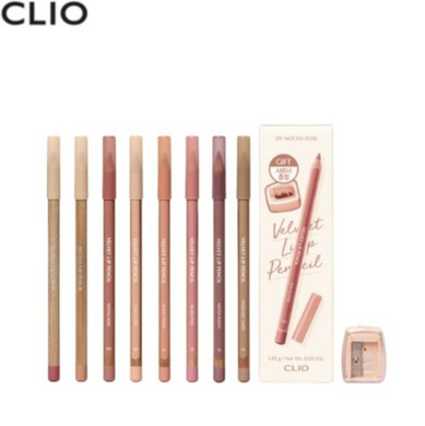 Олівець для губ CLIO Velvet Lip Pencil Set 09 Mocha Rose 1.45g