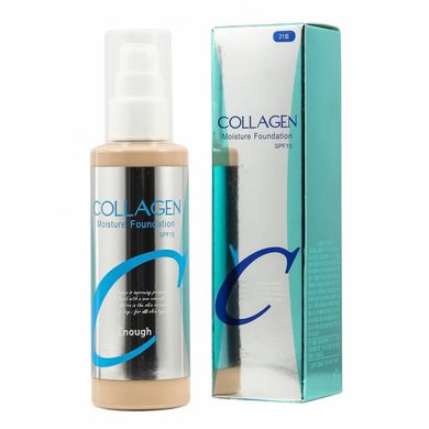 Тональна Основа З Гіалуроновою Кислотою І Колагеном Enough Collagen Moisture Foundation 21