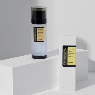 Эссенция двойная с муцином улитки и ниацинамидом для лица COSRX Advanced Snail Radiance Dual Essence 80ml