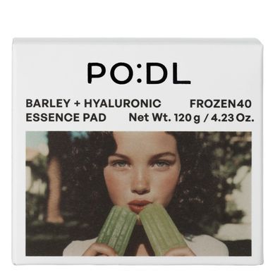 Пэды для лица увлажняющие Podl Barley Hyaluronic Frozen40 Essence Pads 70 шт.
